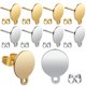 thumbnail image 1 of Pasadores para pendientes Aylifu 20 piezas en colores acero y oro, 1 of 7