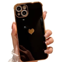 Genérico - Carcasa Corazones Para Iphone 13 Negro