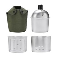 Magideal - Fiambrera Bento, Contenedor Para El Almuerzo, Estufa De Campamento, Portátil Multifunción Con Asa Plegable, Fiambrera Para Acampar Para Mochilero Y