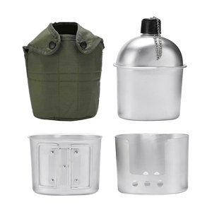 Magideal - Fiambrera Bento, Contenedor Para El Almuerzo, Estufa De Campamento, Portátil Multifunción Con Asa Plegable, Fiambrera Para Acampar Para Mochilero Y