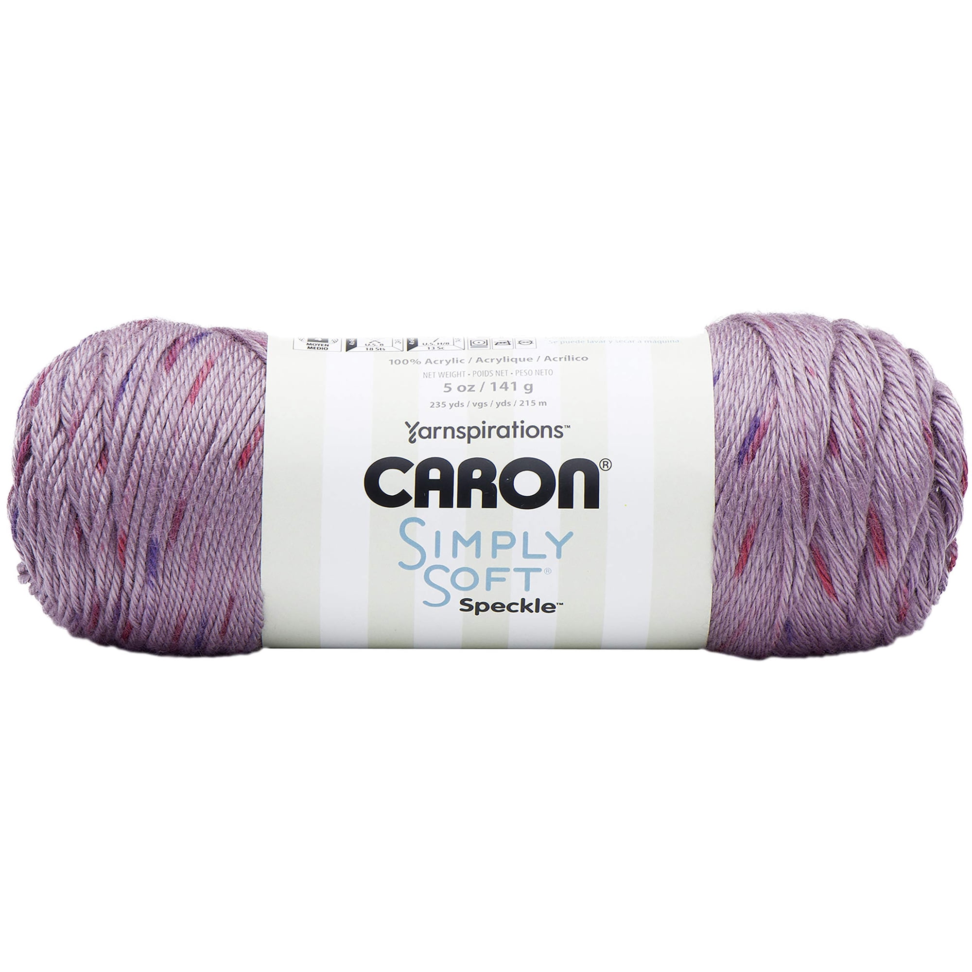 Hilo Caron Simply Soft Speckle Snapdragon 141 G Acrílico