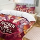 thumbnail image 2 of Juego De Ropa De Cama De Hazbin Hotel Helluva Boss Funda Nórdica Cómoda Y Ligera Juego De Ropa De Cama Con Dibujos Animados De 3 Piezas, 2 of 3