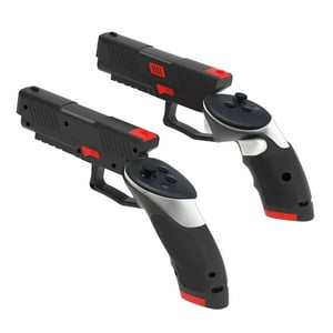 Genérico - Adecuado Para Meta Quest 3 Pistola Doble Experiencia Virtual Mejorada Para Quest 3S Accesorios Vr Gafas Mango Pistola Caso-Negro