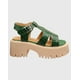 thumbnail image 4 of Sandalia Hebilla Charol Verde, 4 of 5