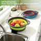 thumbnail image 2 of Colador de alimentos ROTTOGOON plegable pack de 3 (3, 4 y 5 QT), 2 of 8