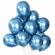 thumbnail image 1 of suxuMhao Globos Redondos Inflables de Color Metálico Azul Claro, 10 Inch 40 Pzas, Globos para Exteriores para Decoración de Bodas, Fiesta de Cumpleaños, Globos para Fiestas, Suministros de Decoración, 1 of 4