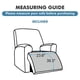 thumbnail image 4 of Fundas impermeables para sillones reclinables, antideslizantes, protectoras para muebles, para mascotas y perros (1 unidad), 4 of 5