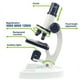 thumbnail image 4 of Kit De Microscopio LED De 300X 600X 1200X Para Niños, 4 of 4