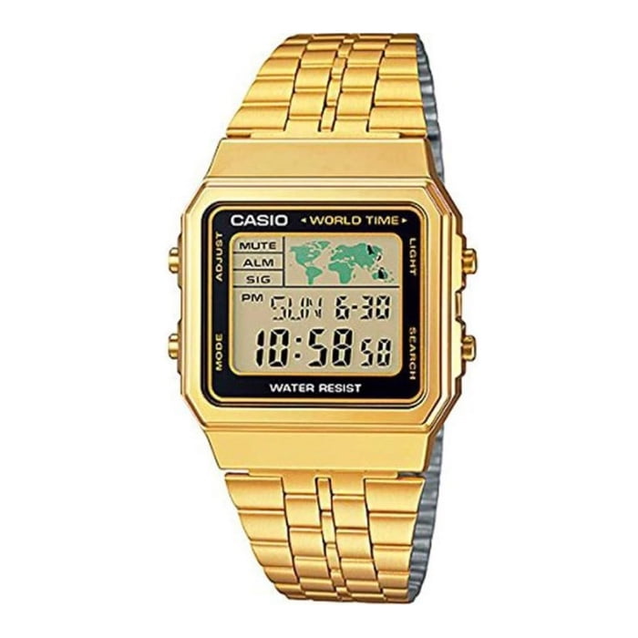 Reloj Digital Dorado Casio A-500wga-1