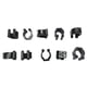 thumbnail image 3 of 10x Clips De Plástico Para Tacos De Billar, Clips Para Caña De Pescar, Accesorios De Billar Grandes, 3 of 5