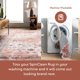 thumbnail image 3 of Alfombra NuLoom SpinClean, lavable a máquina, 120 cm x 180 cm, 3 of 6
