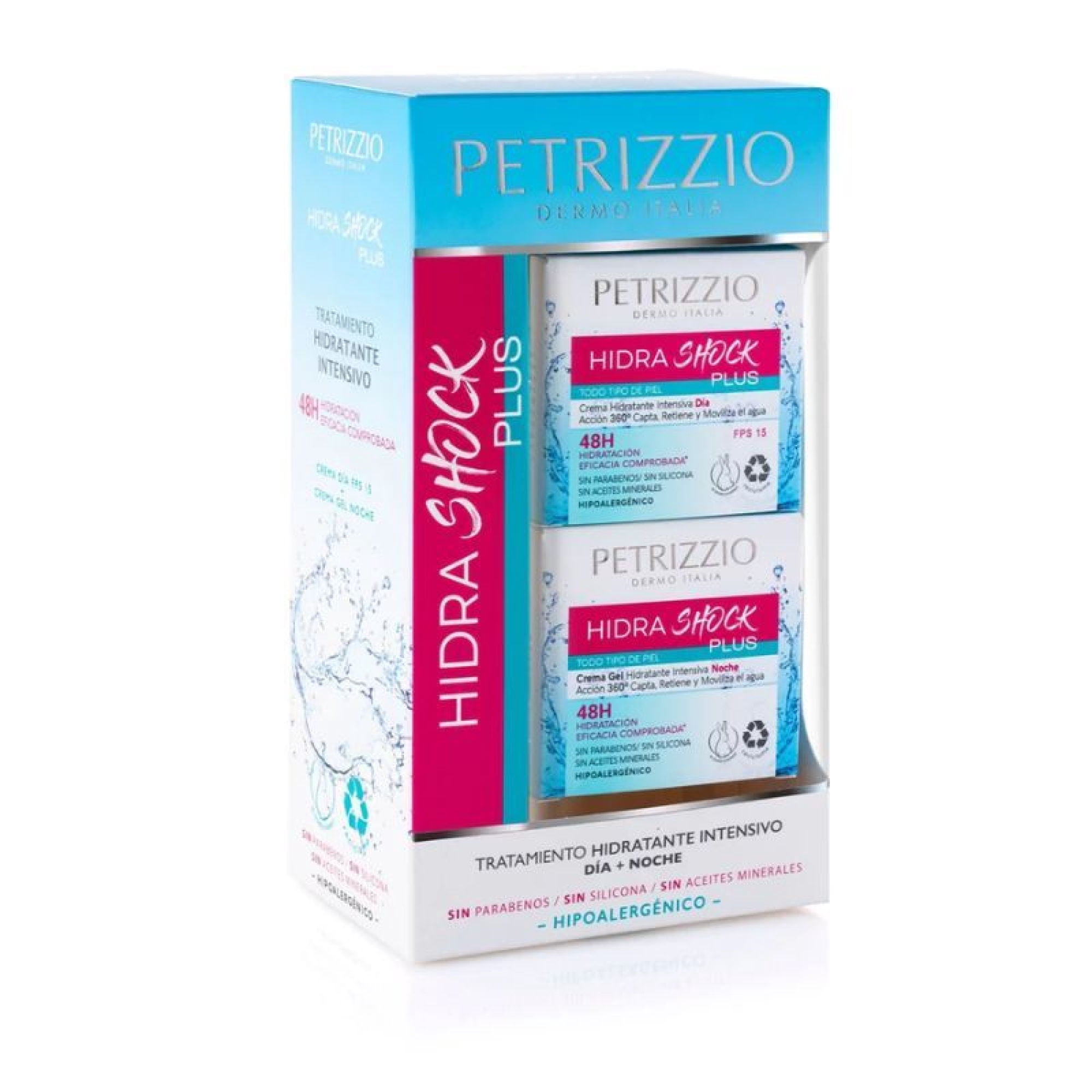 Estuche Petrizzio Hidrashock Día Y Noche