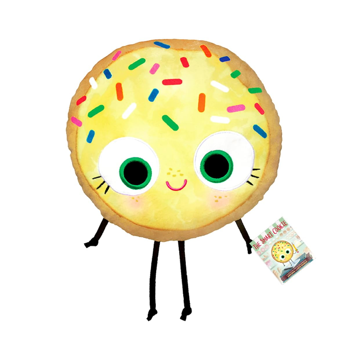 Muñeca De Peluche Merrymakers Smart Cookie De 28 Cm Basada En El Grupo Alimenticio