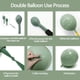 thumbnail image 5 of Kit de arco de globos verde esmeralda con moño verde bosque oscuro, 5 of 9