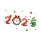 thumbnail image 3 of Pegatina Para Ventana Navideña De Papá Noel, Copo De Nieve Festivo, Papá Noel, Reno, Calcomanía A, 3 of 5