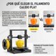 thumbnail image 2 of Filamento Pla Colido Color Azul 1.75 Mm Para Impresora 3d 1kg., 2 of 8