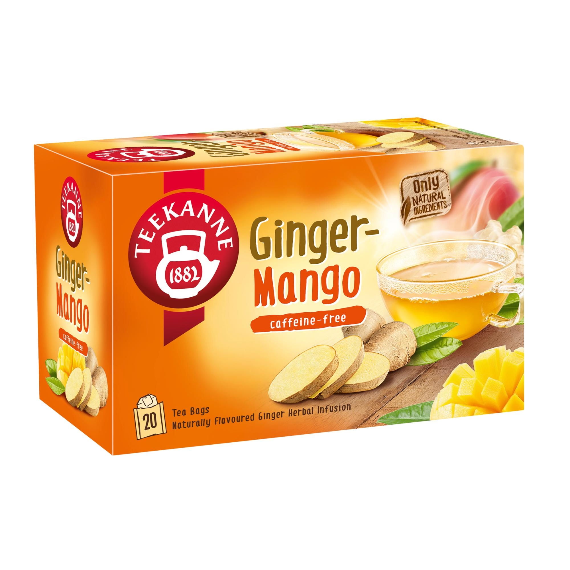 Té Infusión Ginger Mango Caja 20 Un Teekanne