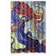 thumbnail image 1 of Cortina de ducha de pulpo, juego de cortina de baño con ganchos, tamaño 48 x 72 pulgadas, 1 of 3