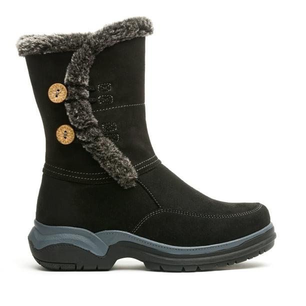 Bota Mujer Negro Oliva Chancleta