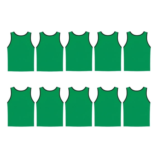Pack X10 Chaleco Deportivo De Malla Peto Calado Adulto XL