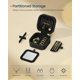 thumbnail image 3 of Joyero SONGMICS HOME ANAH Collection Travel Ink Black, 3 of 6