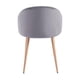 thumbnail image 3 of Silla Brida Terciopelo | Elegante y Resistente gris, 3 of 5