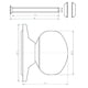 thumbnail image 3 of Perillón Odis D100 - Plata Satinado, 3 of 3