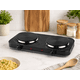 thumbnail image 4 of Cocinilla Eléctrica Dos Platos Negro Metal Compacta Portatil, 4 of 7