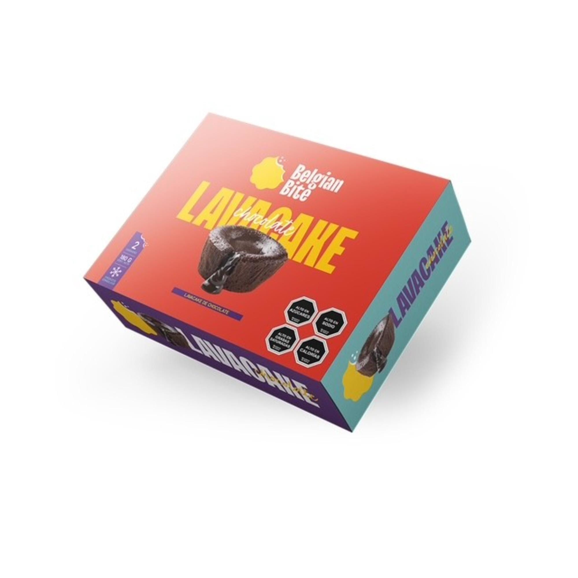 Volcán De Chocolate Belga 2 Un 180 g Belgian Bites