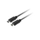 thumbnail image 1 of Cable USB Tipo-C macho a USB Tipo-C negro, 1 of 2