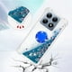 thumbnail image 3 of Funda Para Xiaomi 14t Pro Con Brillo Líquido, Protección Completa Y Soporte De Anillo Giratorio, 3 of 4