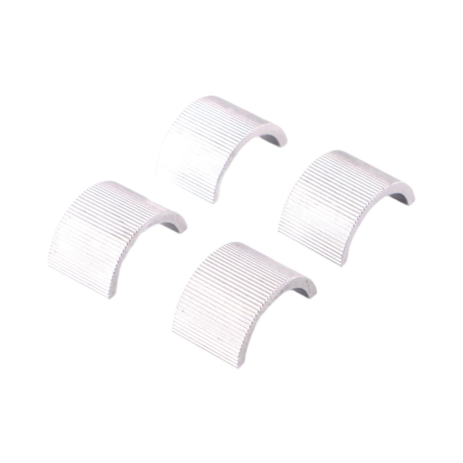 Ioensy - 4 Calzas Genéricas Para Manillar De Aleación De Aluminio, Espaciadores Para Manillar, Calzas De Conversión