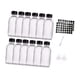 thumbnail image 2 of Botellas De Vidrio Con Tapa, Transparentes, Para Muestras De Laboratorio, Jugos Y Salsas, 12 Unidades, 2 Oz, 2 of 5