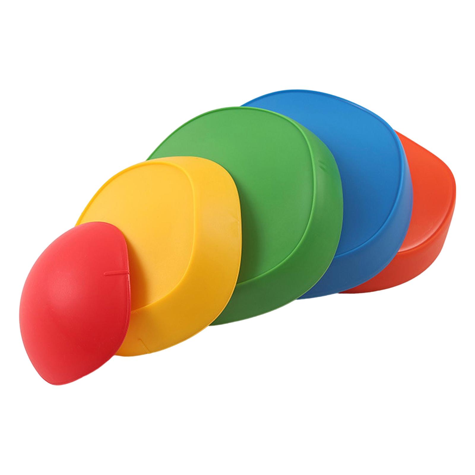 Magideal - Juego De Juguetes De 5 Piezas, Juguete De Equilibrio, Equilibrio Multipropósito, Juguete Único De Paso A Paso De Arcoíris, Bloques De Juguete De Equil