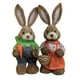 thumbnail image 1 of 1 Par De Mu?ecos De Figuritas De Conejo De Pascua De Pie, Adornos De 35cm, Aspecto Encantador, 1 of 5