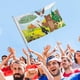 thumbnail image 4 of Osito Bandera Impresa Con Temática Regalo Perfecto Para Fanáticos Amigos Y Familiares Y Adecuada Para Actividades Al Aire Libre E Interiores Decoraciones De Fiesta 120*180cm, 4 of 6
