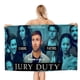thumbnail image 1 of Servicio de Jurado Toalla de playa de secado rápido con diseño temático, regalo para mujeres y niñas, ideal para cumpleaños, fans, amantes de la música, uso en la playa o al aire libre, 78 × 180 cm, 1 of 6