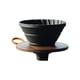 thumbnail image 5 of Gotero de café de silicona, filtros de café, embudo de café, soporte de filtro de café de silicona para Camping, cafetería, oficina, hogar, cocina Negro, 5 of 5