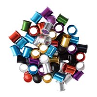 Magideal - 1 Uds. Anillos Reutilizables Para Patas De Paloma, Anillos De Identificación Para Piernas De 8Mm, Bandas Para Piernas De Entrenamiento Para Pollo Ca , Multicolor