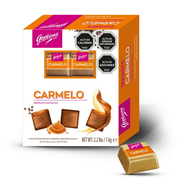 Bombón Chocolate Goplana 1 Kg Sabor Caramelo