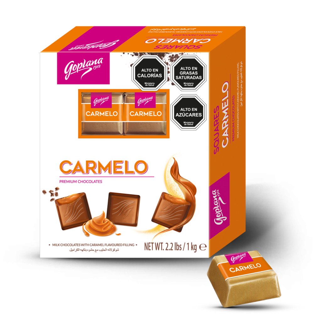 Bombón Chocolate Goplana 1 Kg Sabor Caramelo