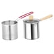 thumbnail image 2 of Olla para freír profunda Sartén universal Mango antideslizante Limpieza conveniente Mini freidora casera Freidora profunda para muslos de pollo frito S, 2 of 5