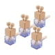 thumbnail image 3 of 4x Botella de perfume con decoración de clip Suministros esenciales recargables para automóviles Perfume Olor Olor Botellas de difusor de aromaterapia Azul, 3 of 5