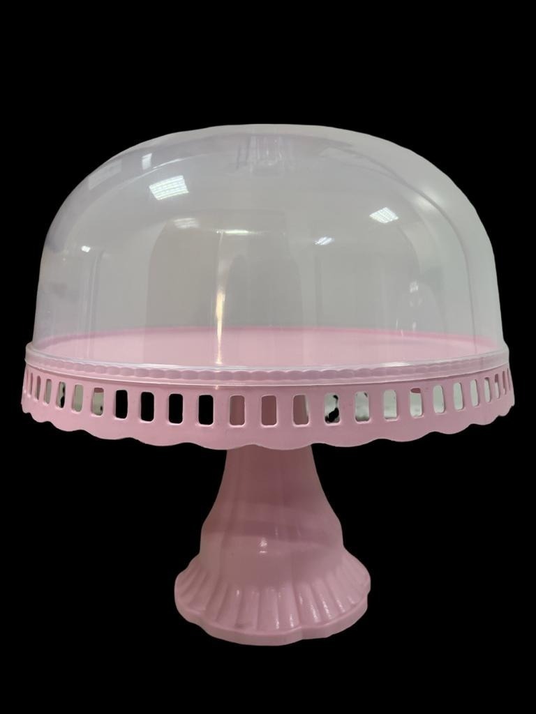 Genérico - Porta Torta Con Tapa Bases Para Tortas Soporte Tortas 32 Cm