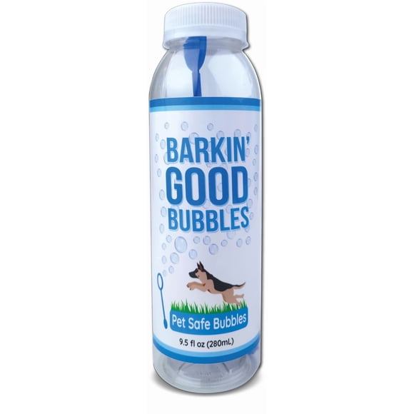 Juguete para perros Barkin' Good Bubbles con aroma natural a tocino a base de plantas