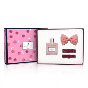 Jacadi - Mademoiselle Petite Cerise - Set De Regalo Edt Spray Y 3 Pinzas Para El Pelo Para Niños (100 Ml)