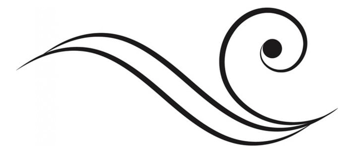 Rienda Libre Graphics - Decomural Delicate Swirl Headboard Bedroom Ws-18265