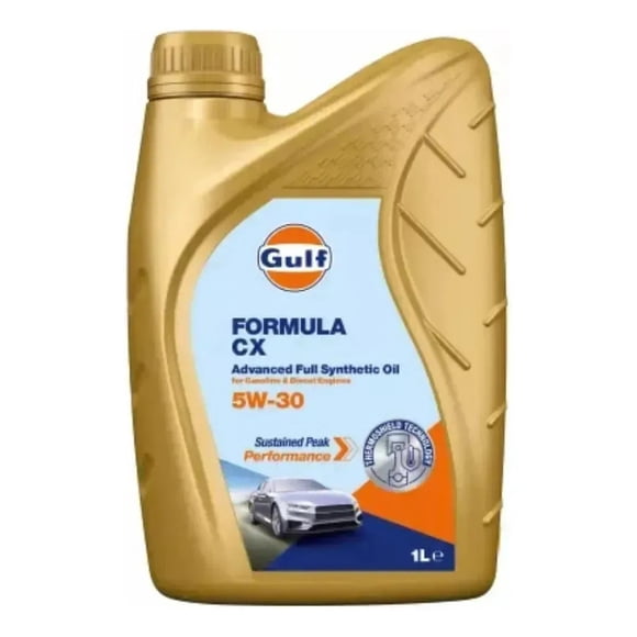 Aceite Lubricante 5w30 Formula Cx Full Sintético Gulf 4lt