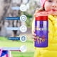 thumbnail image 5 of Los KiboomersBotella de Agua con Tapa Pop Top de Un Toque, Acero Inoxidable, a Prueba de Fugas, para Deportes, Botella Infantil rosa 12 oz, 5 of 6