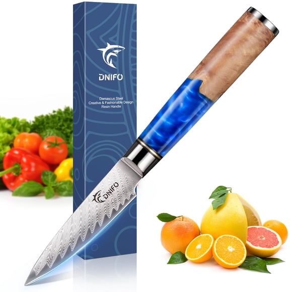 Cuchillo de Pelar Dnifo 9 cm Acero Damasco VG‑10
